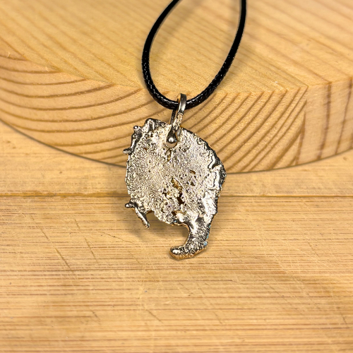 Molten Silver Pendant