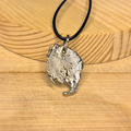 Molten Silver Pendant