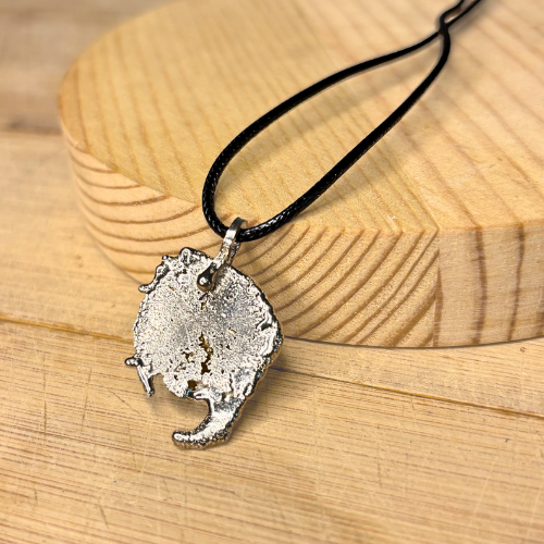 Molten Silver Pendant