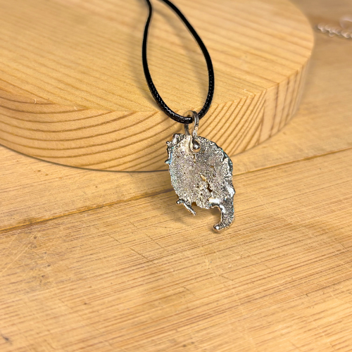 Molten Silver Pendant