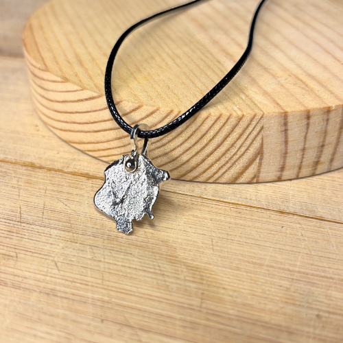 Molten Silver Pendant