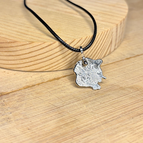 Molten Silver Pendant
