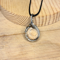 Sea Snail Fossil Pendant