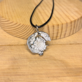 Molten Silver Pendant