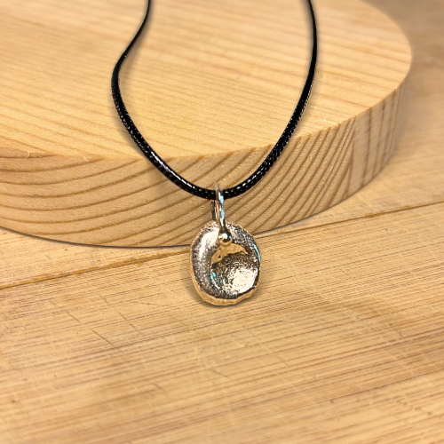 Molten Silver Pendant
