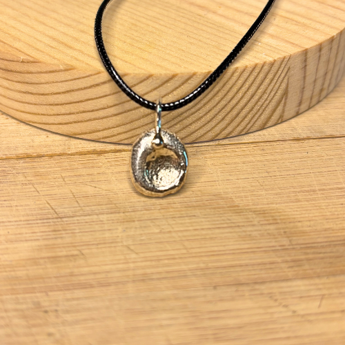 Molten Silver Pendant