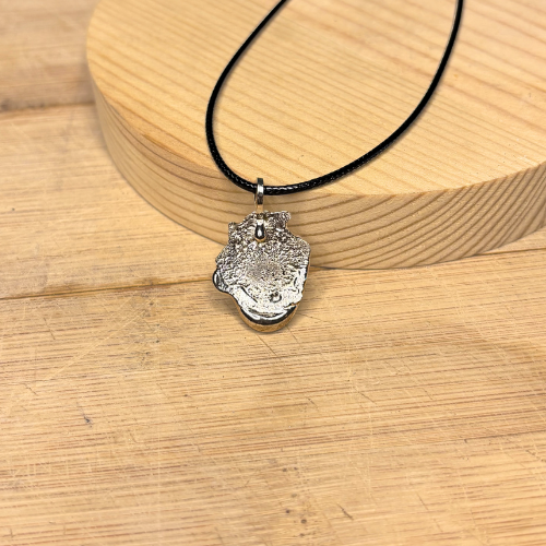 Molten Silver Pendant