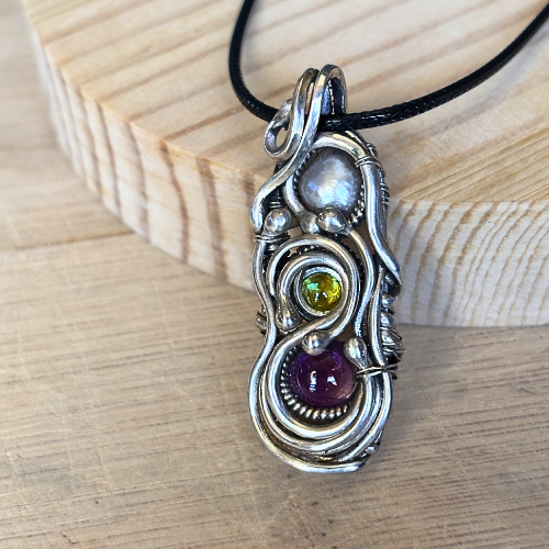 Suffragette Pendant