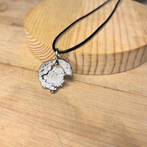 Molten Silver Pendant