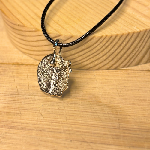 Molten Silver Pendant