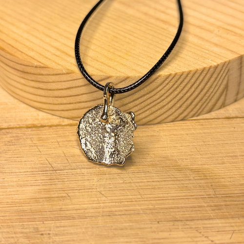 Molten Silver Pendant