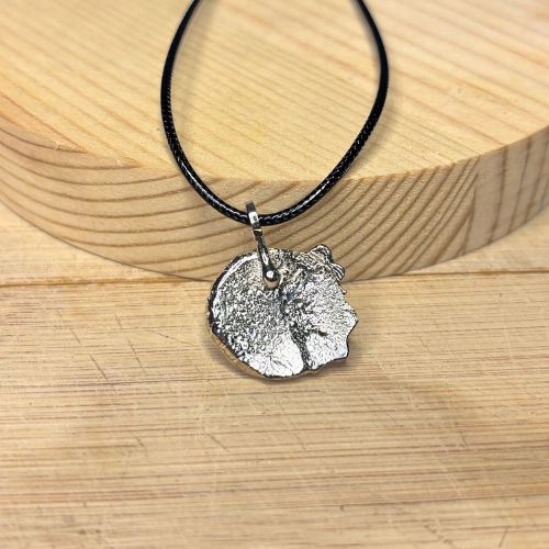 Molten Silver Pendant