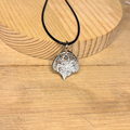 Molten Silver Pendant