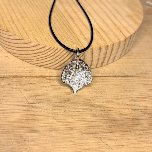 Molten Silver Pendant