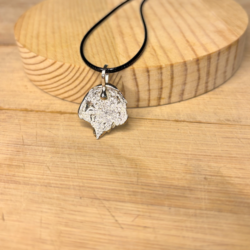 Molten Silver Pendant